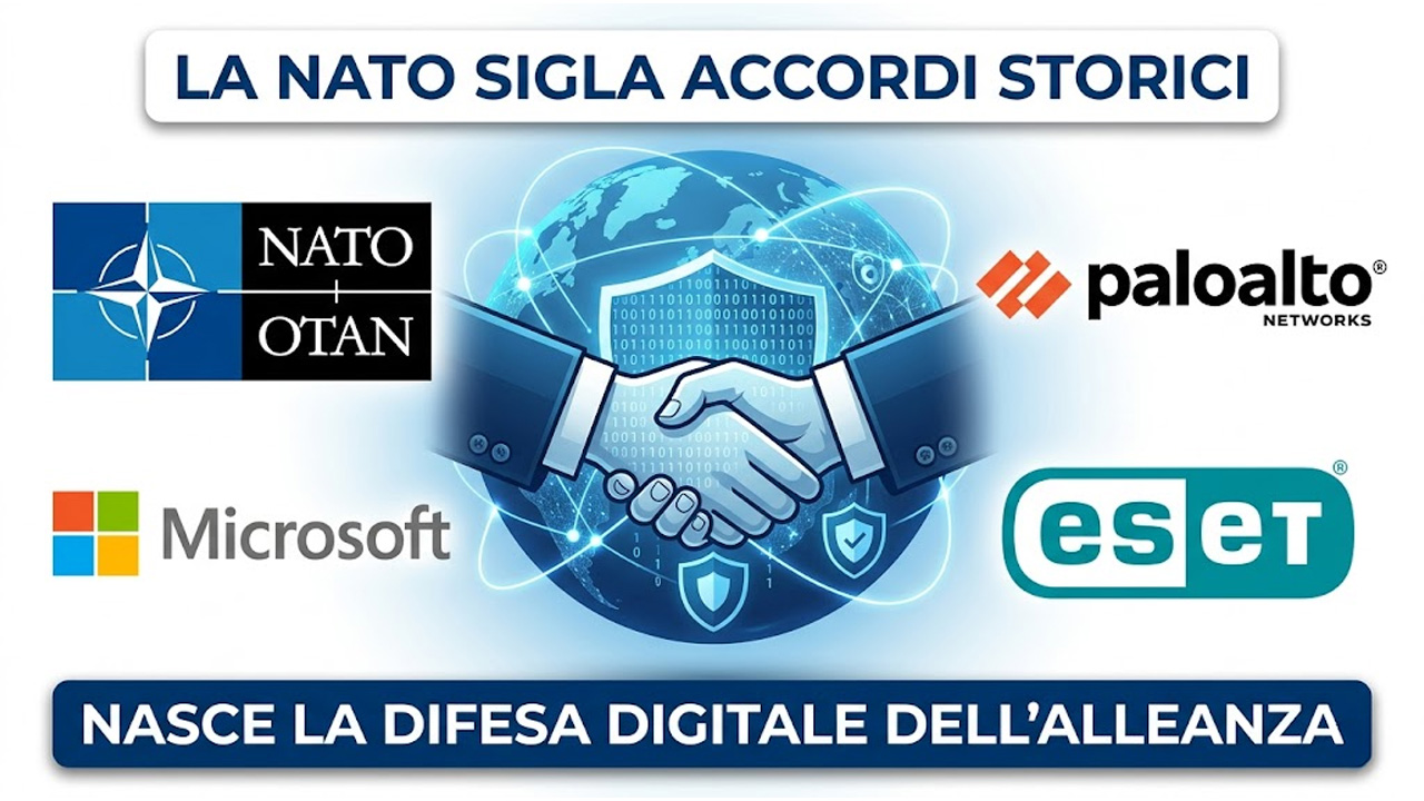 La NATO sigla accordi storici con Microsoft, Palo Alto Networks ed ESET: nasce la difesa digitale dell’Alleanza