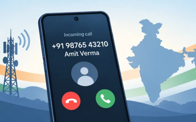 India, dal 1° novembre obbligatorio il nome del chiamante su reti 4G e successive
