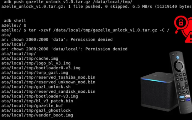 Fire TV Cube di terza generazione: exploit pubblico per root e sblocco del bootloader
