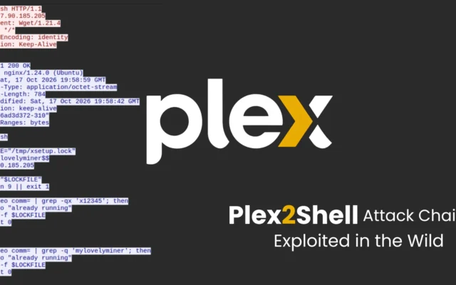 Plex Media Server: exploit Plex2Shell usato in rete per installare cryptominer XMRig