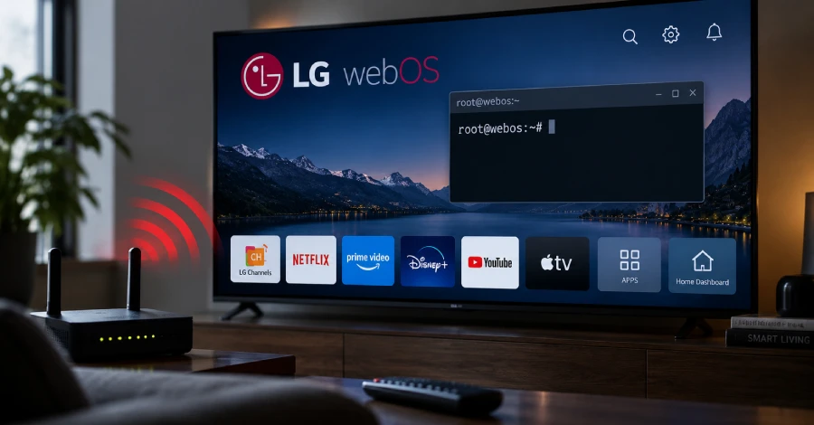 LG webOS: tre falle concatenabili danno accesso root alle smart TV dalla rete locale