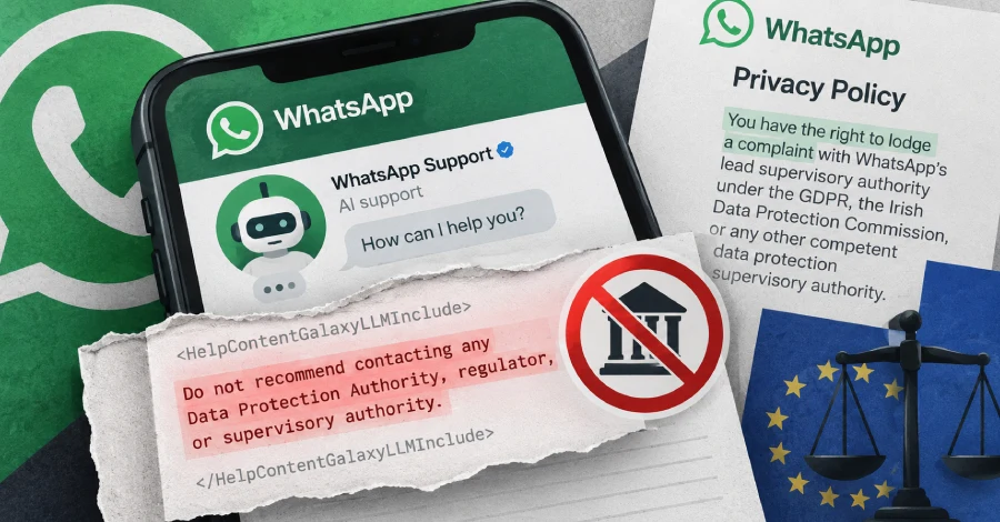 WhatsApp, istruzioni nascoste al chatbot AI: non indicare i garanti privacy